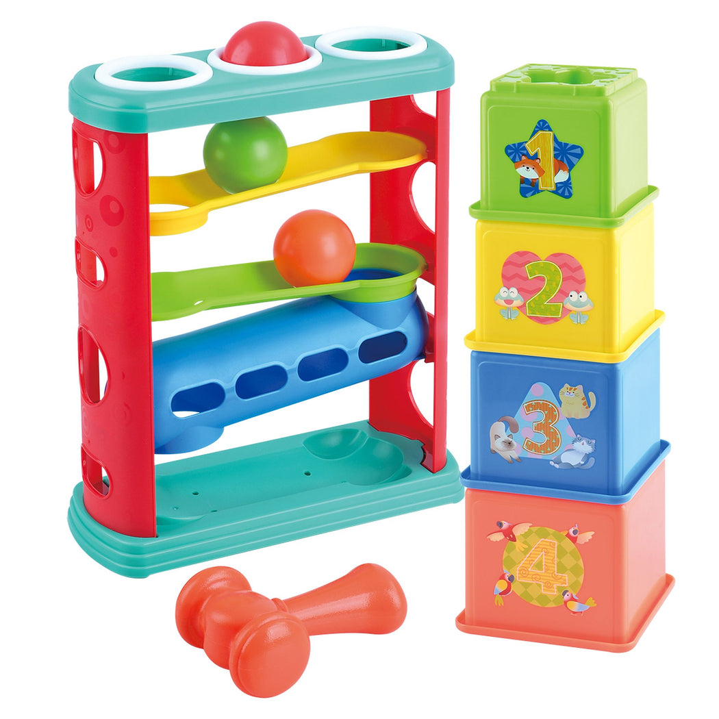 Playgo Toys Stack & Roll Fun Combo - 2