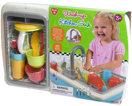 Playgo Toys Wash Up Kitchen Set