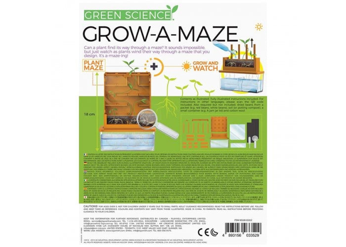 4M Green Science Grow-A-Maze