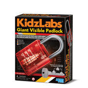4M KidzLabs Giant Visible Padlock