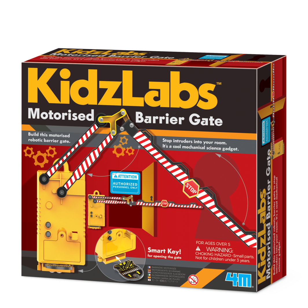 4M KidzLabs Motorised Barrier Gate