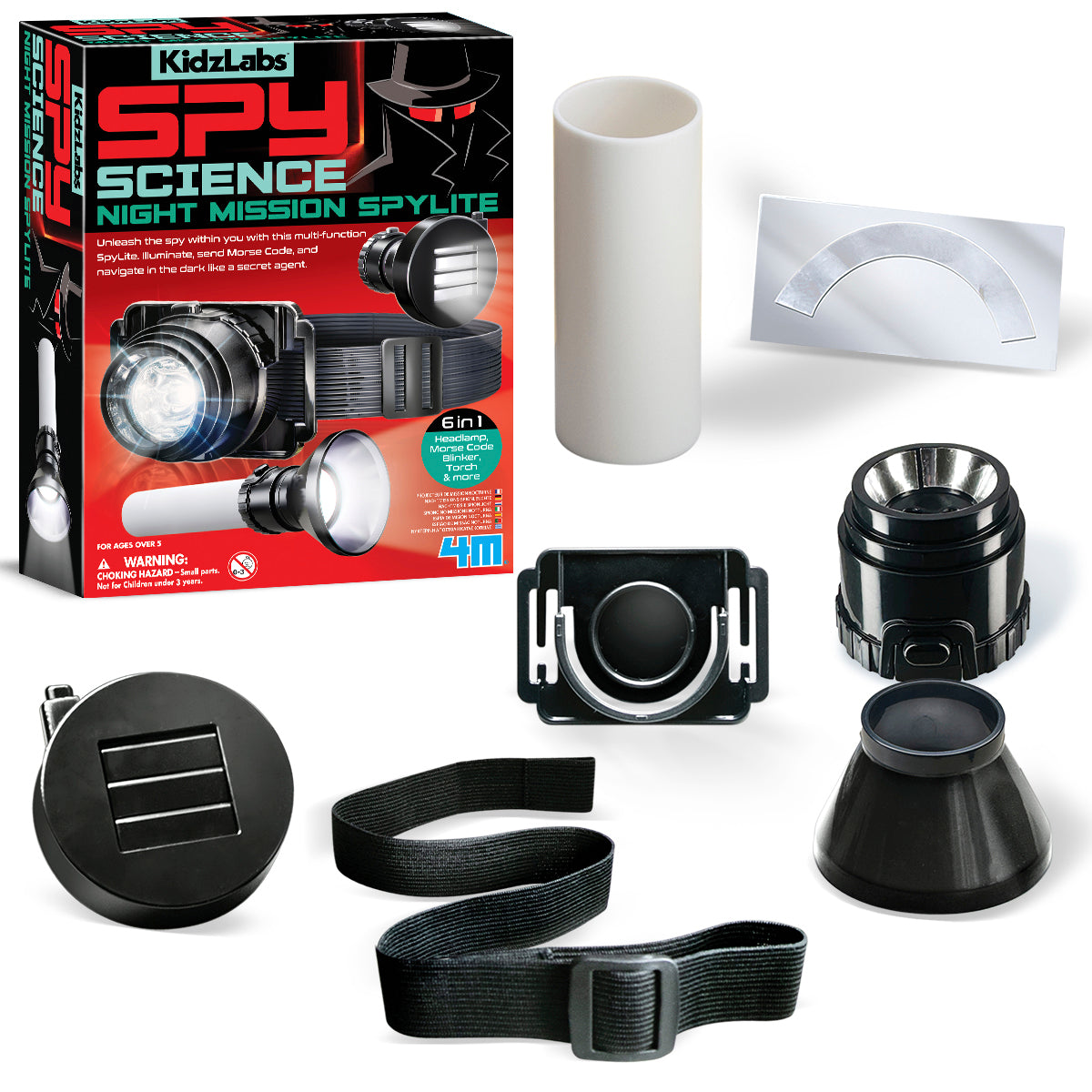 4M KidzLabs Spy Science Night Mission Spylite