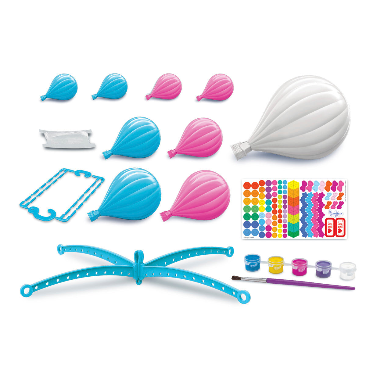 4M KidzMaker Hot Air Balloons Mobile