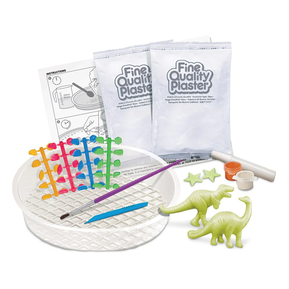 4M KidzMaker Mould & Paint Dino Stone