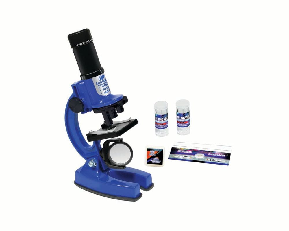 Microscience Kit Micro-Science 100/200/450X Microscope Set – Toyworld NZ