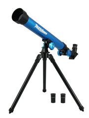 Tele-Science 25/50 Power 40mm Astronomical Telescope With Diagonal Mirror And Tripod