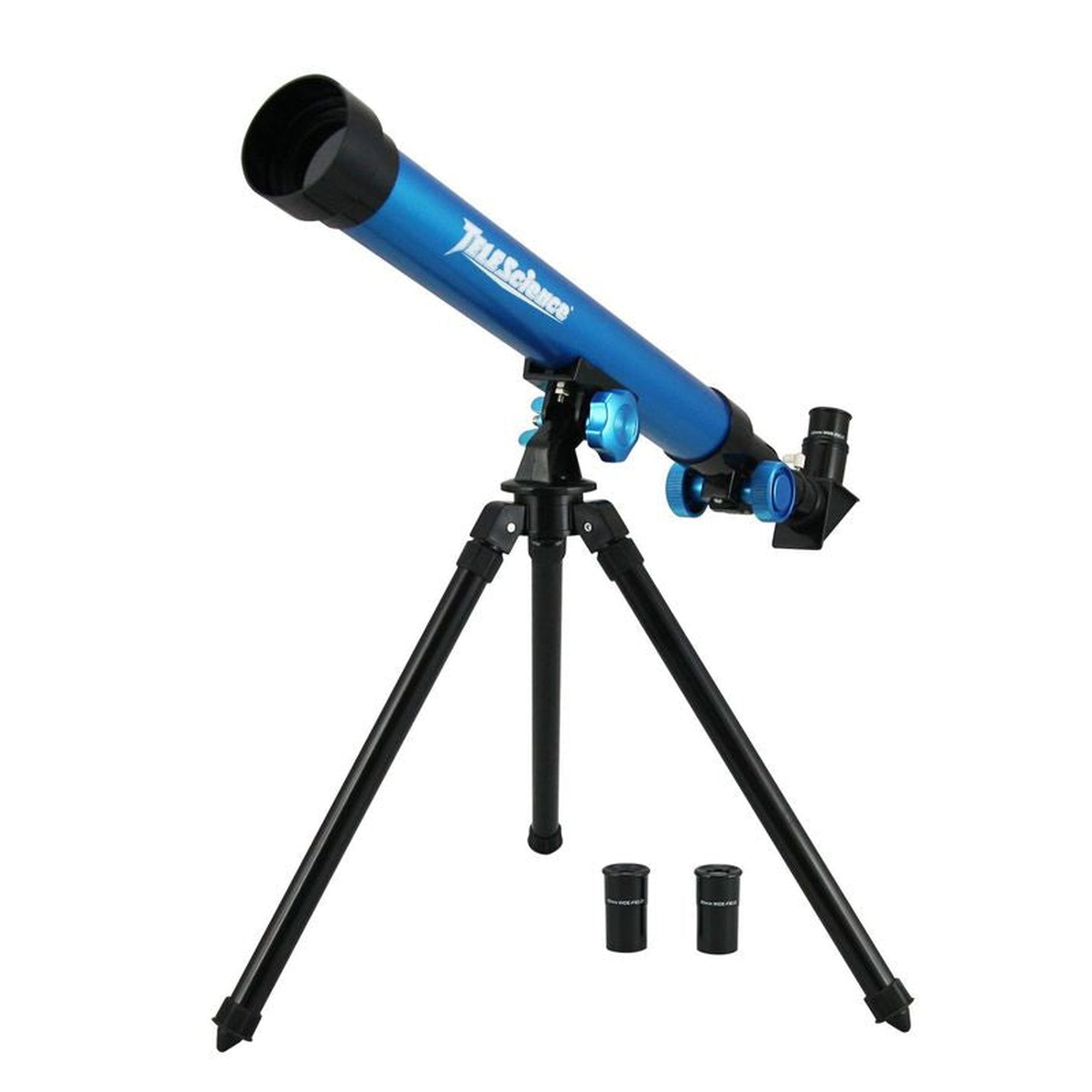Tele-Science 25/50 Power 40mm Astronomical Telescope With Diagonal Mirror And Tripod