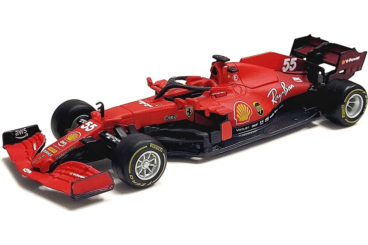 Bburago 1:43 Ferrari Racing - Sf21 #55 (Carlos Sainz)