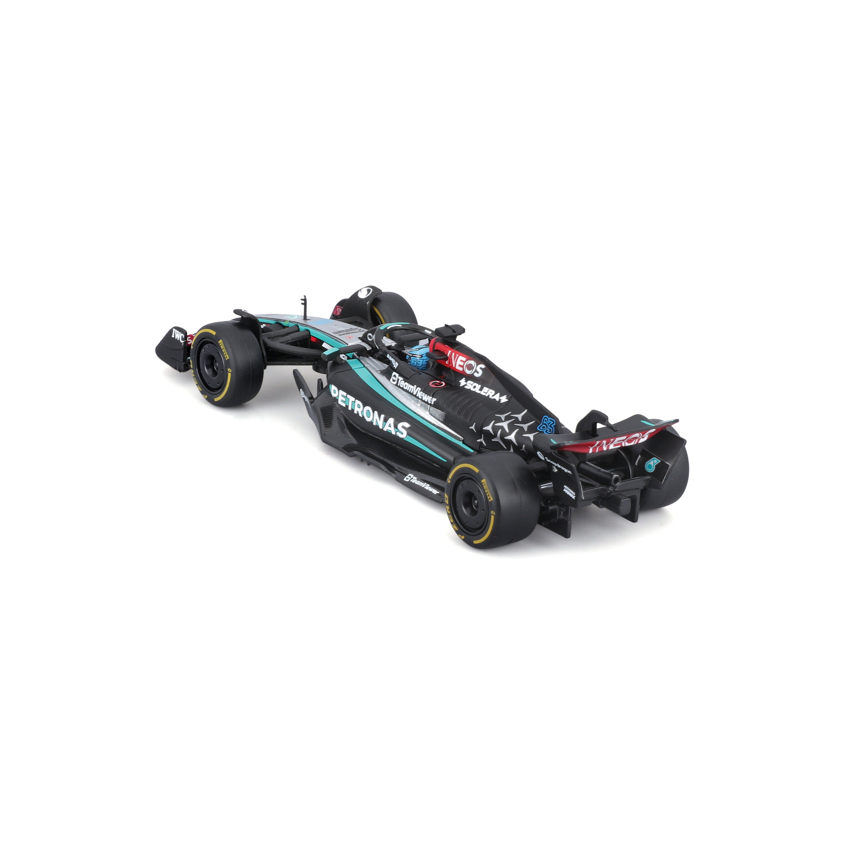 Bburago 1:43 2024 Mercedes AMG Petronas F1 W15 #63 Russell