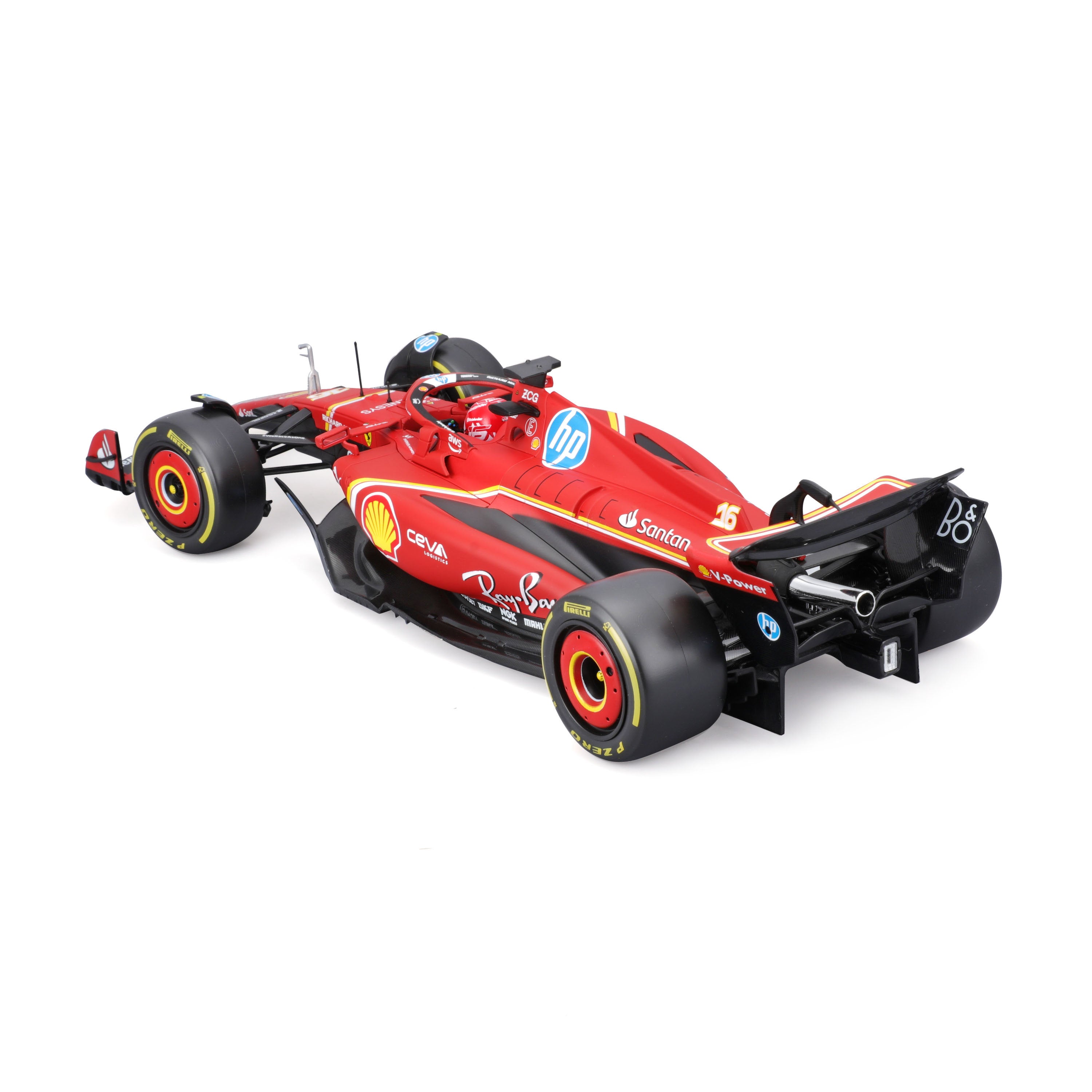 Bburago 1:18 2024 F1 Ferrari SF-24 #Leclerc