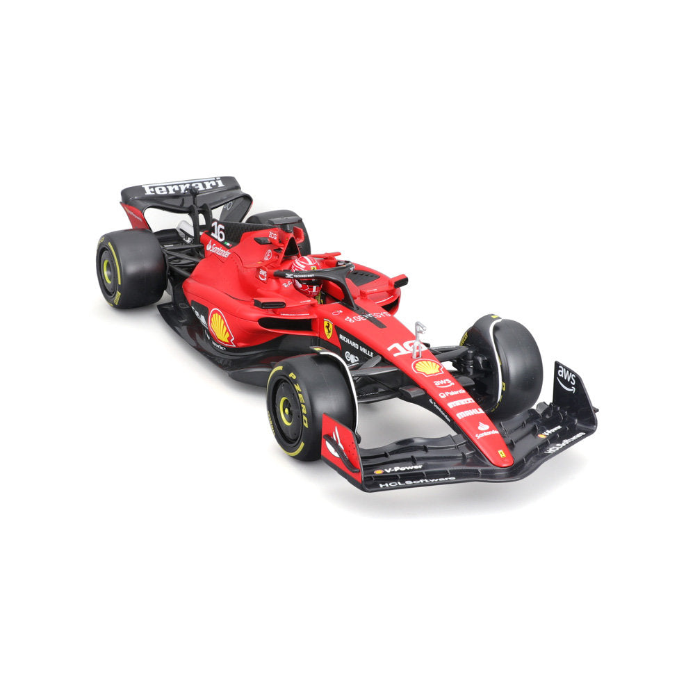 Bburago 1:24 2023 Ferrari Racing SF-23 #16 Leclerc Model Kit