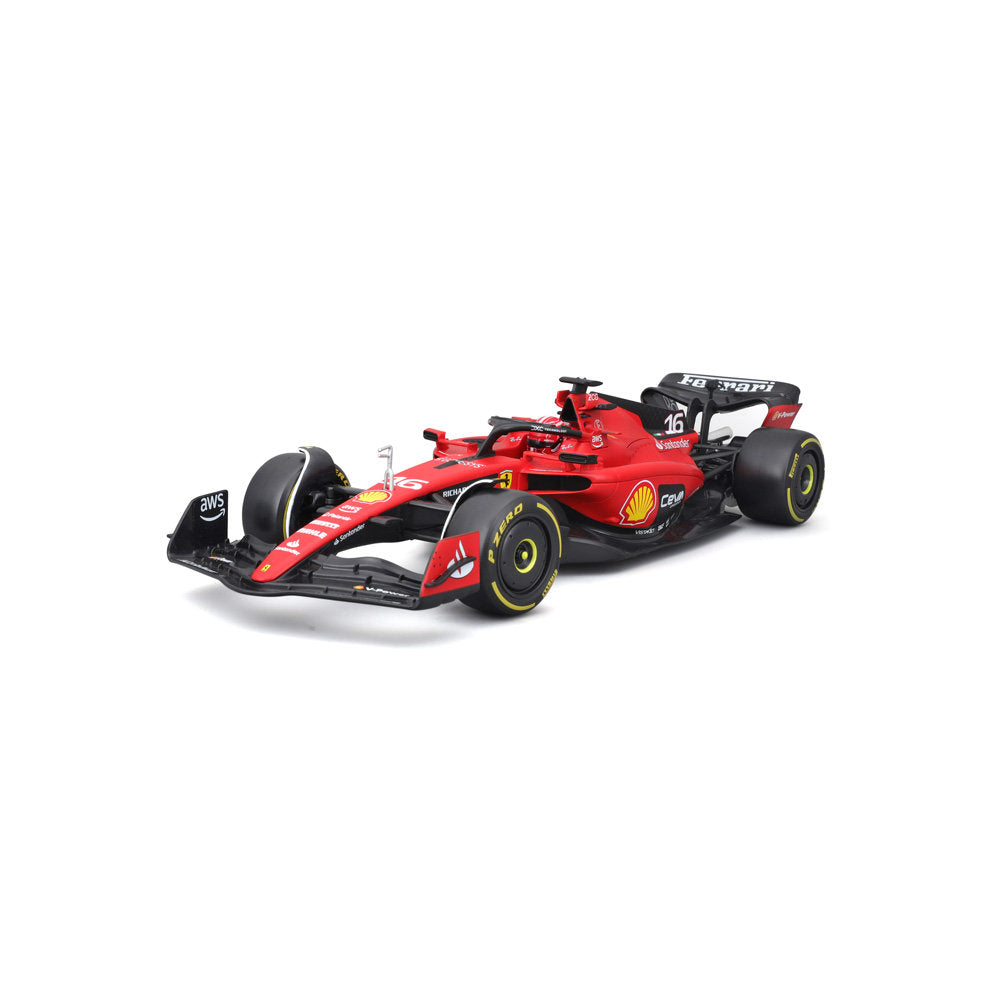 Bburago 1:24 2023 Ferrari Racing SF-23 #16 Leclerc Model Kit