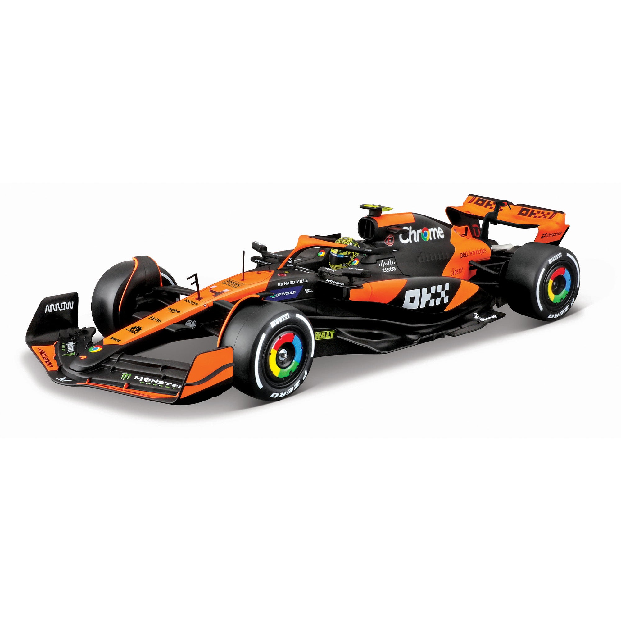 Bburago 1:24 2024 McLaren MCL38 #4 Norris Model Kit