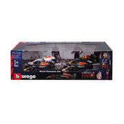 Bburago 1:43 Oracle Red Bull Racing #1 Verstappen 4 Pack