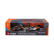 Bburago 1:43 McLaren Racing F1 #4 Lando 4 Pack