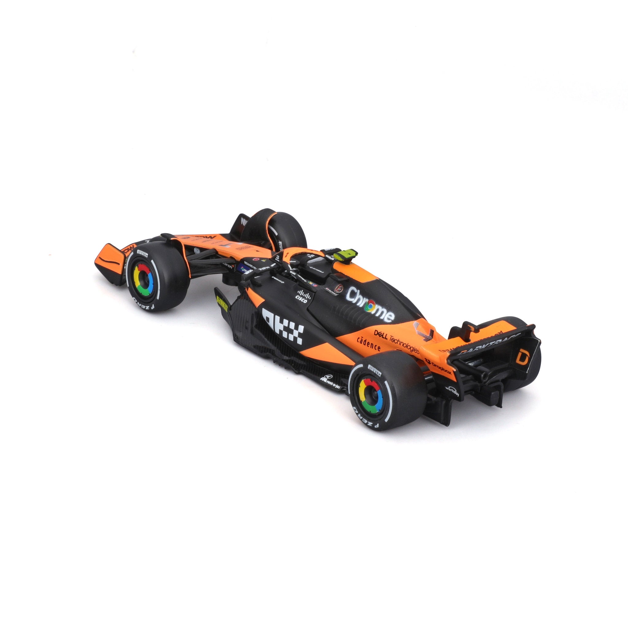 Bburago 1:43 2024 McLaren MCL38 Miami Grand Prix Set - #4 Norris & #81 Piastri