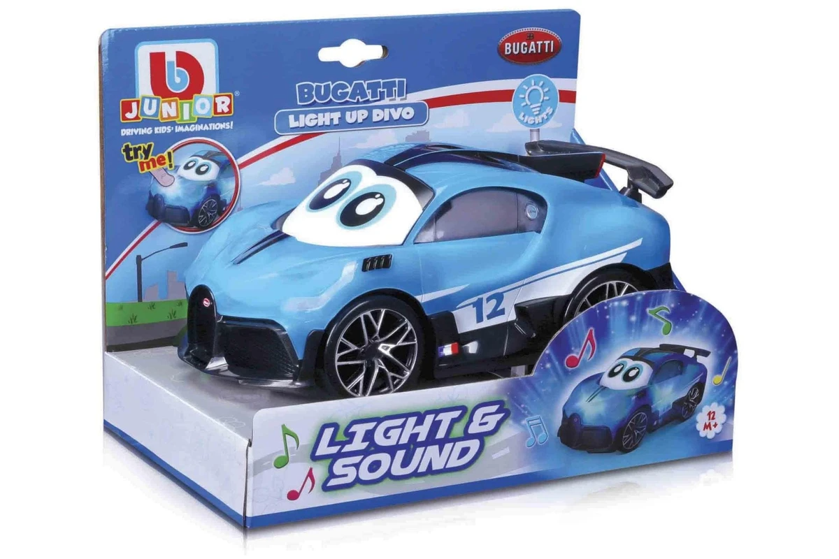 BB Junior: Bugatti Light Up Divo: Blue