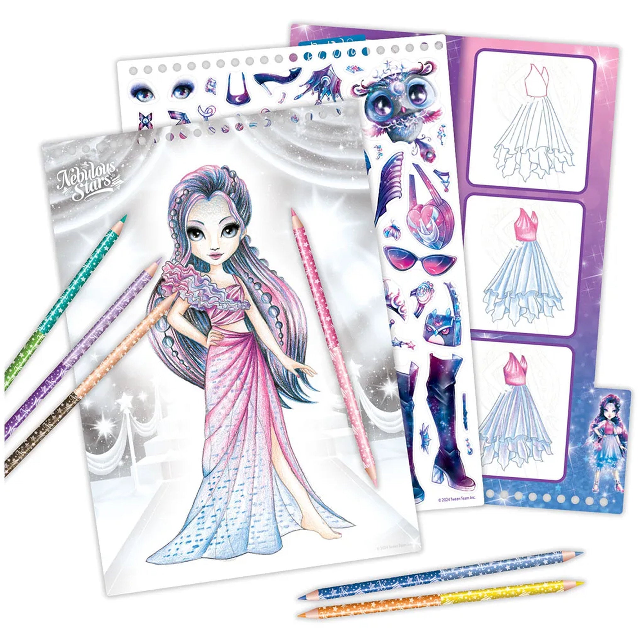 Nebulous Stars Fashion Sketchbook Astral Ball - Toyworld NZ