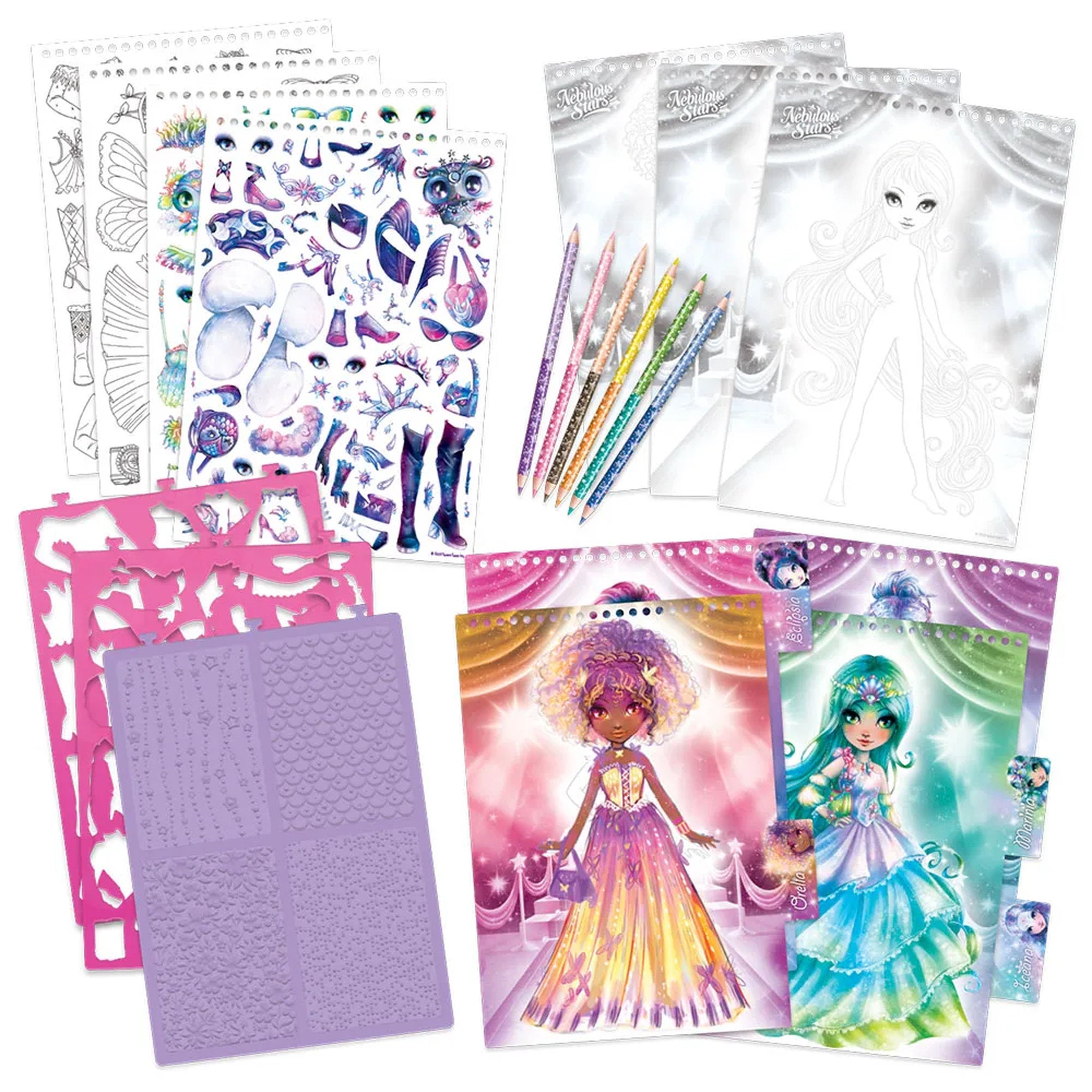 Nebulous Stars Fashion Sketchbook Astral Ball