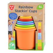 Playgo Toys Bio Rainbow Stackin Cups