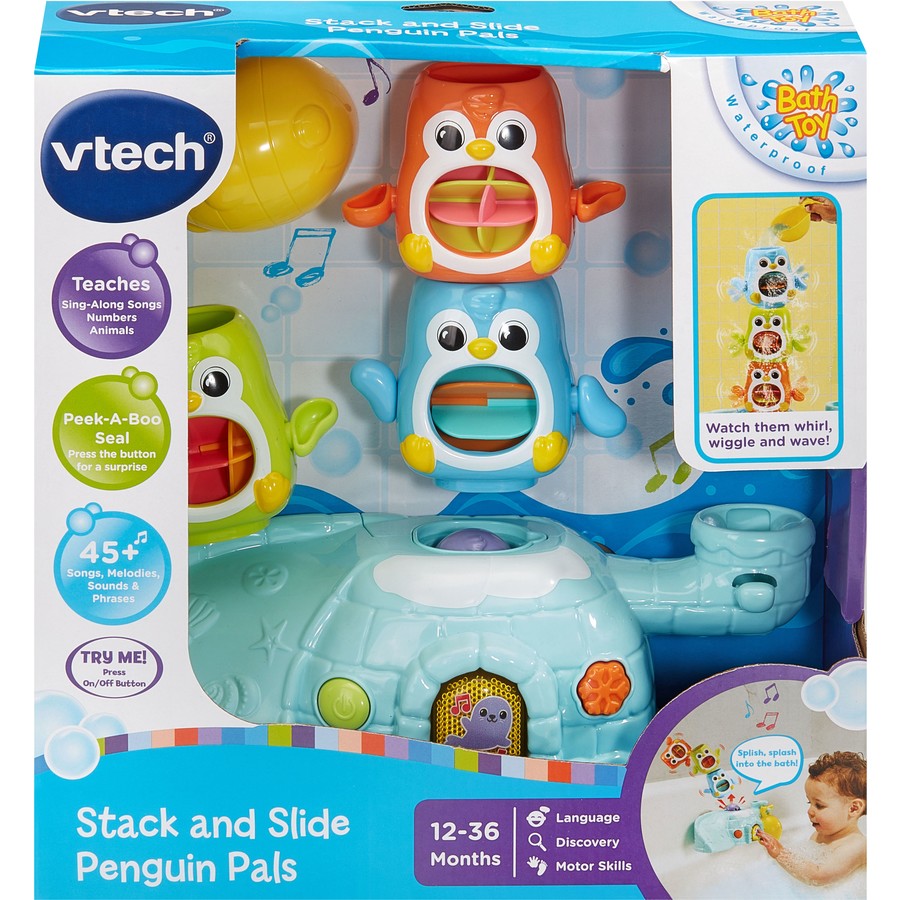 VTech Stack And Slide Penguin Pals – Toyworld NZ