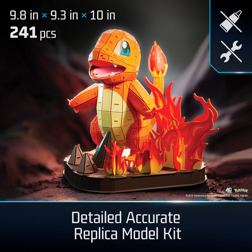 4D Build Pokémon Model Kit - Charmander - Toyworld NZ