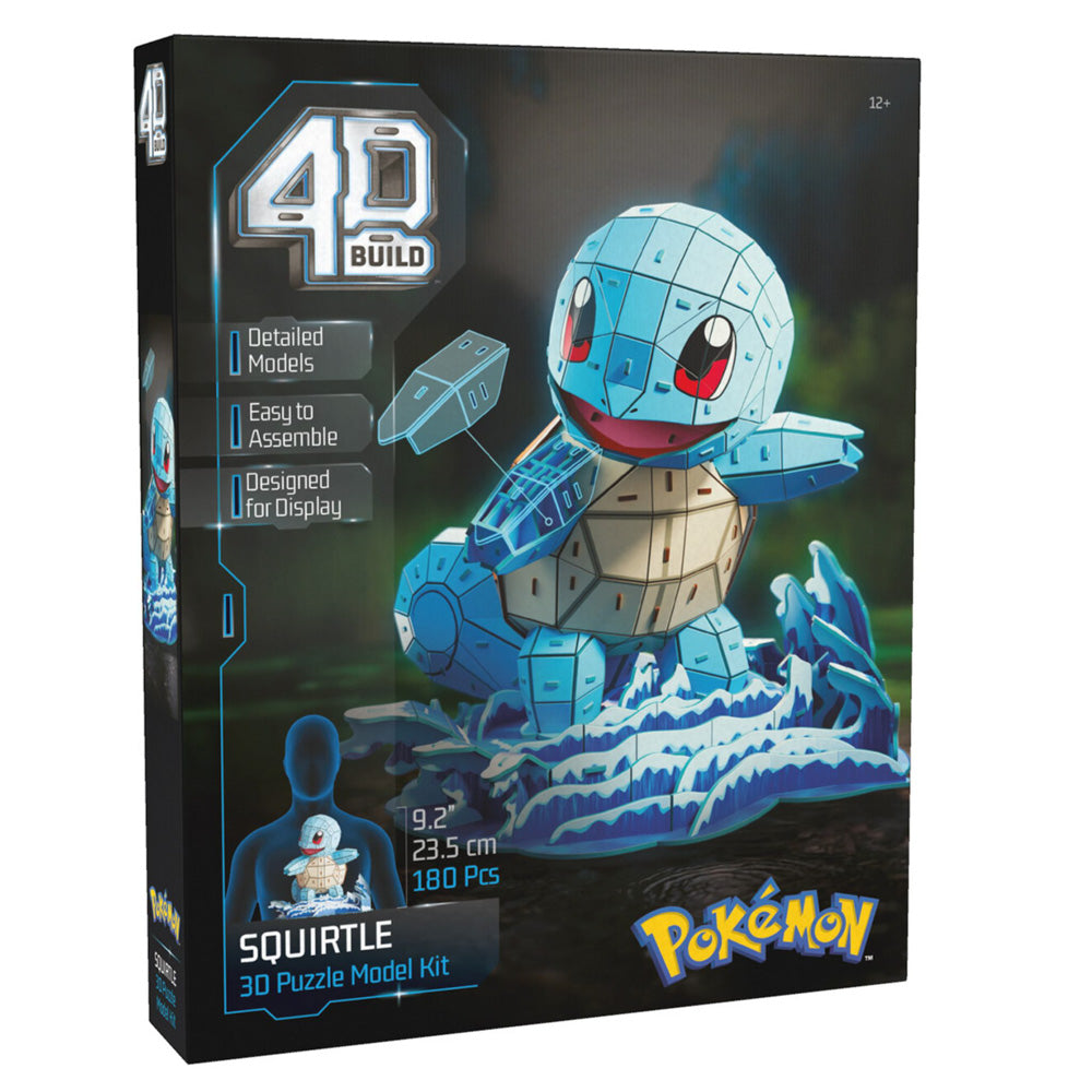 4D Build Pokémon Model Kit - Squirtle - Toyworld NZ