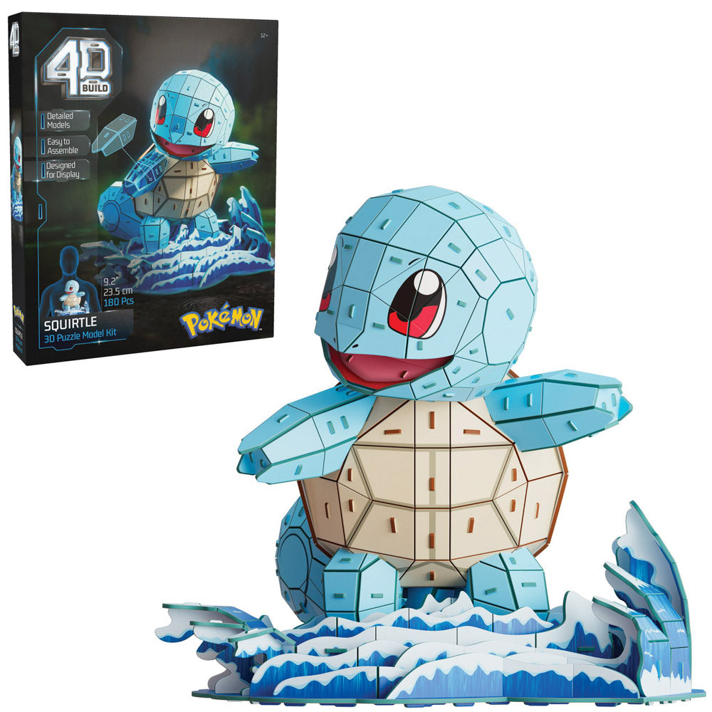 4D Build Pokémon Model Kit - Squirtle - Toyworld NZ