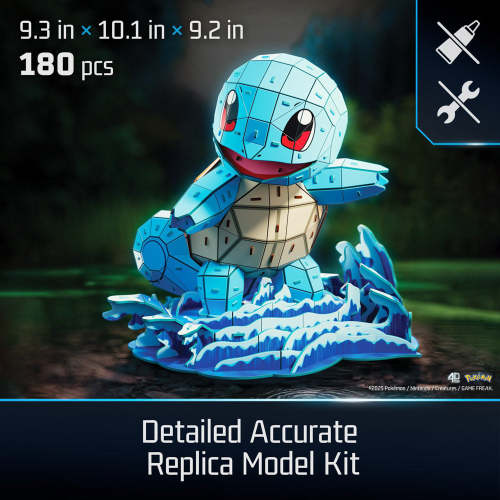 4D Build Pokémon Model Kit - Squirtle - Toyworld NZ