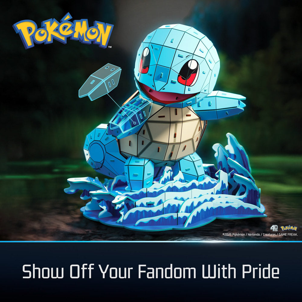 4D Build Pokémon Model Kit - Squirtle - Toyworld NZ