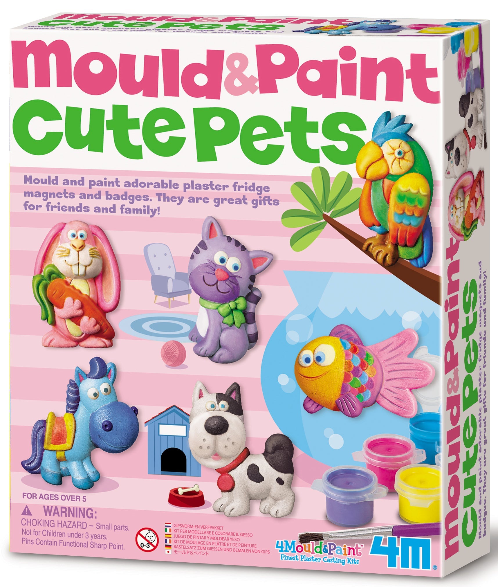 4M Mould & Paint Cute Pets – Toyworld NZ
