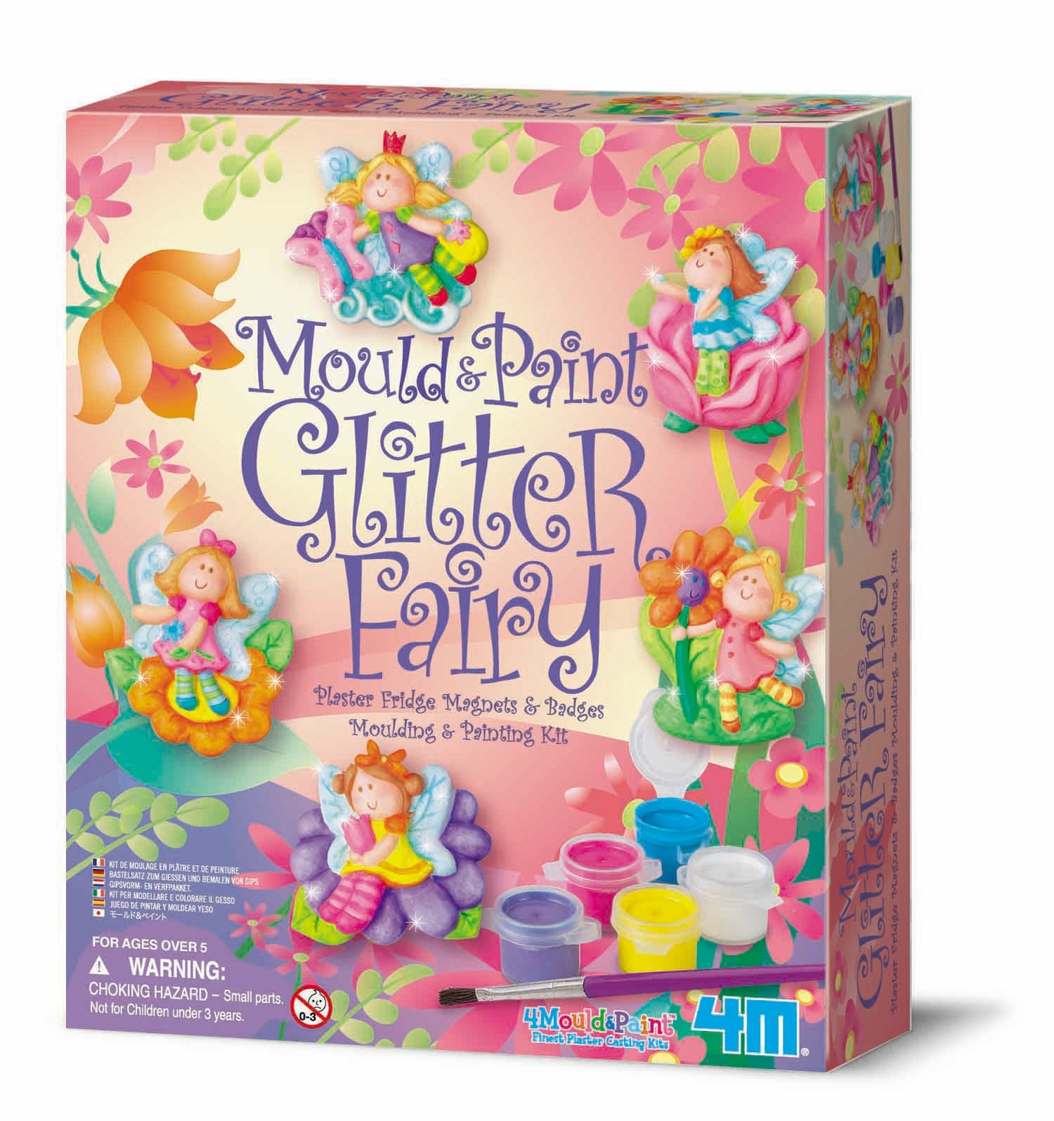 4M Mould & Paint Glitter Fairies