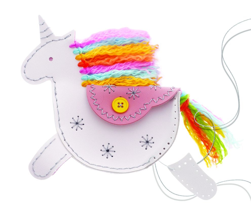 4M Kids Maker My Unicorn Faux Leather Pouch