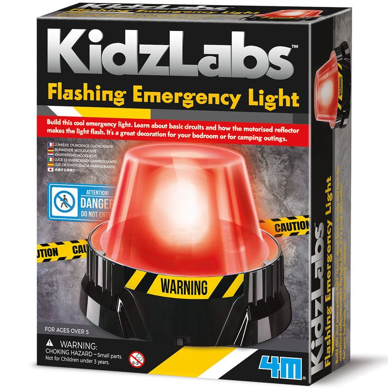 4M KidzLabs Flashing Emergency Light