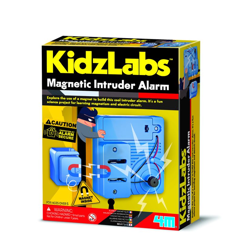 4M KidzLabs Magnetic Intruder Alarm