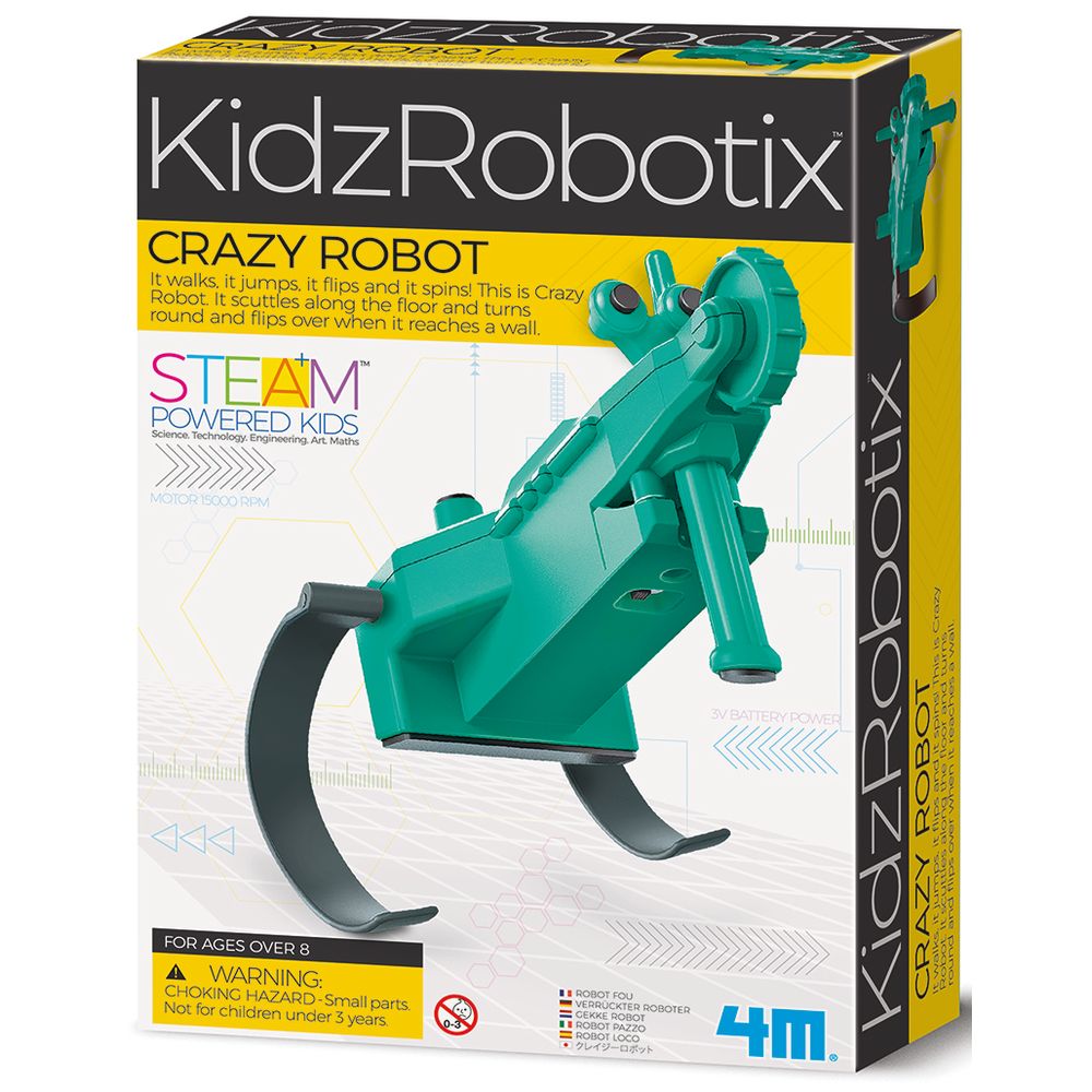 4M Steam KidzRobotix Crazy Robot