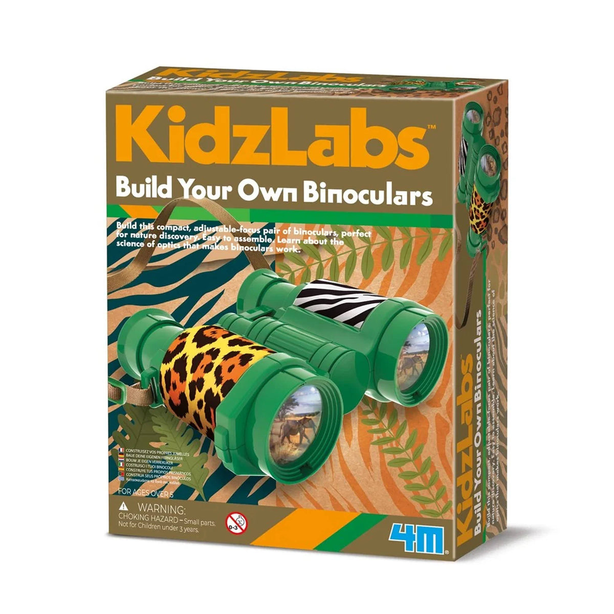 4M KidzLabs Build Your Own Binoculars Kit.