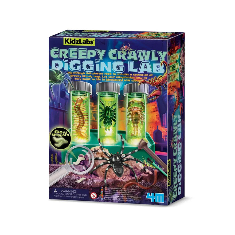 4M KidzLabs Creepy Crawley Digging Lab Kit.