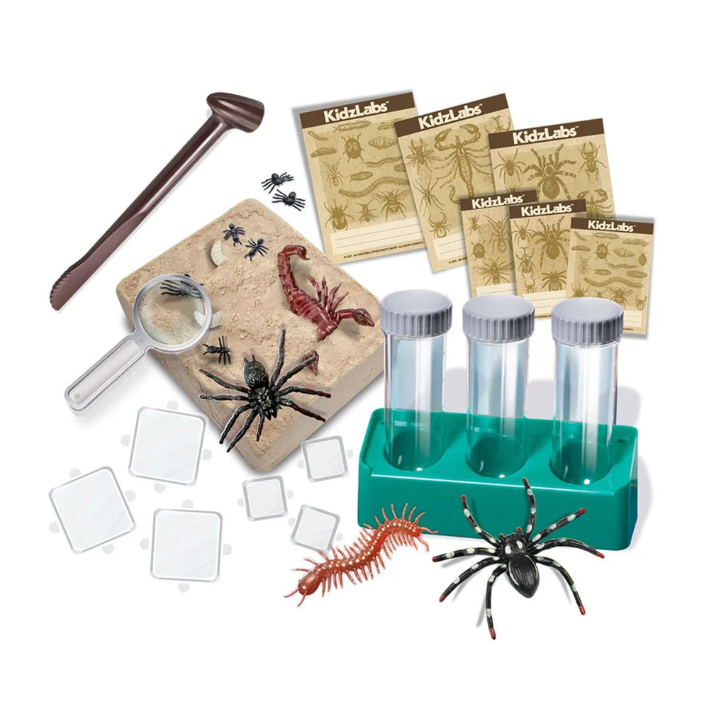 4M KidzLabs Creepy Crawley Digging Lab Kit.
