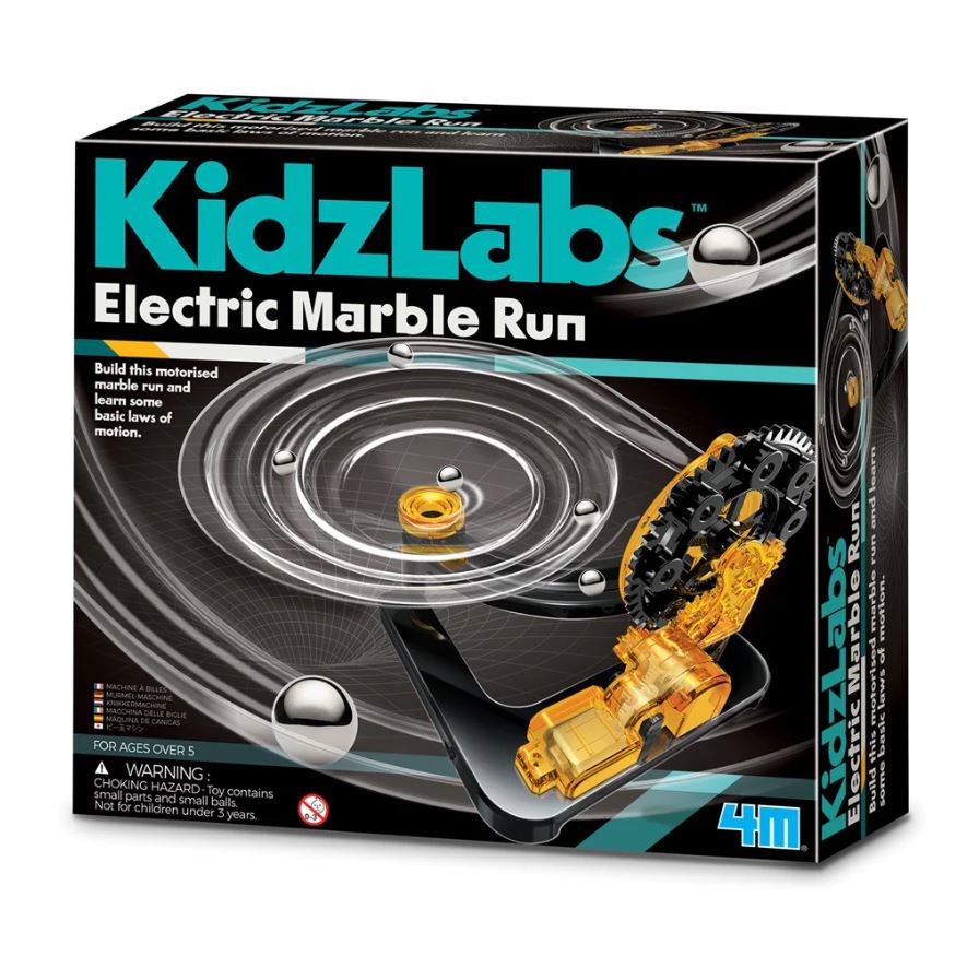 4M KidzLabs Electric Marble Run Kit.