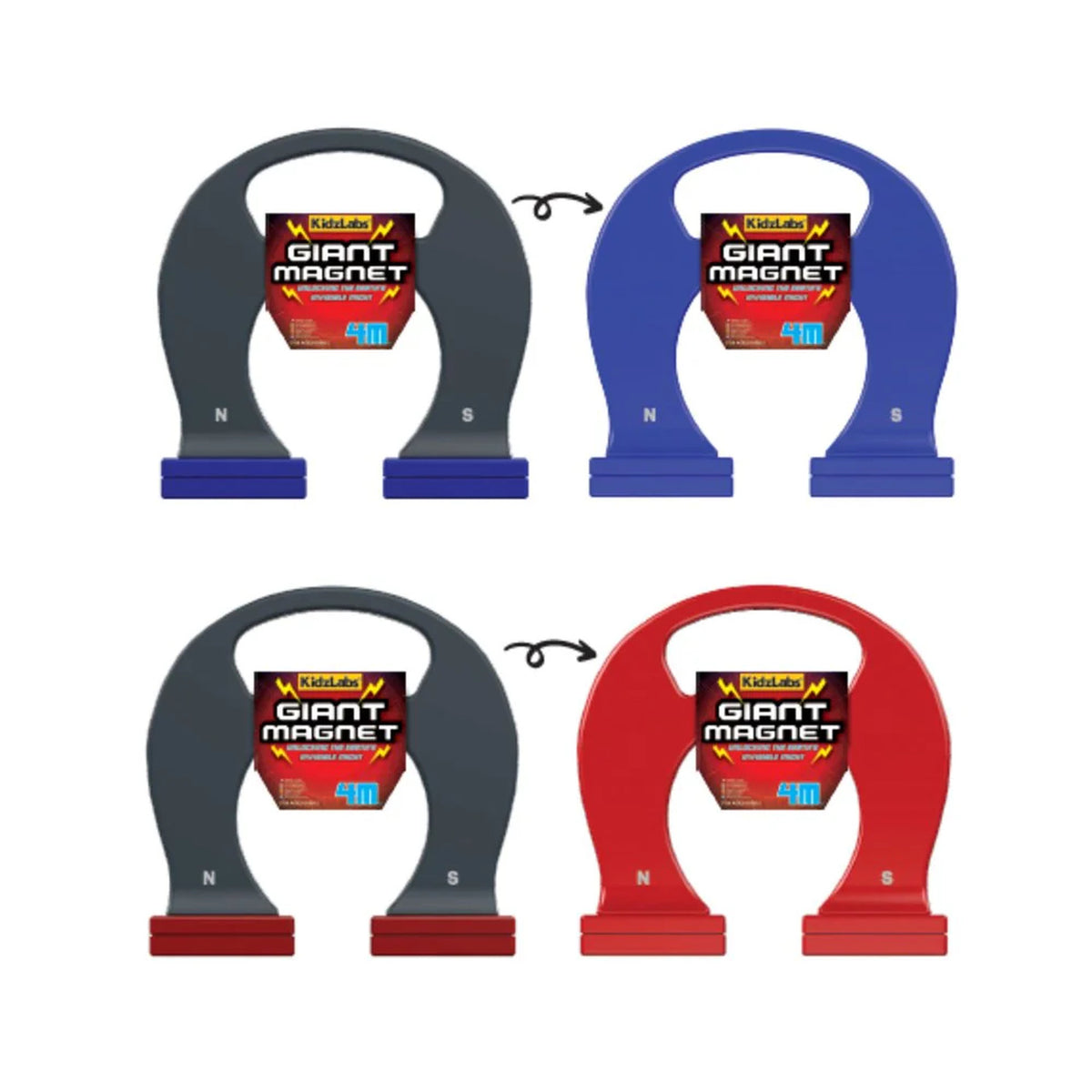 4M KidzLabs Giant Magnet - Assorted Styles.