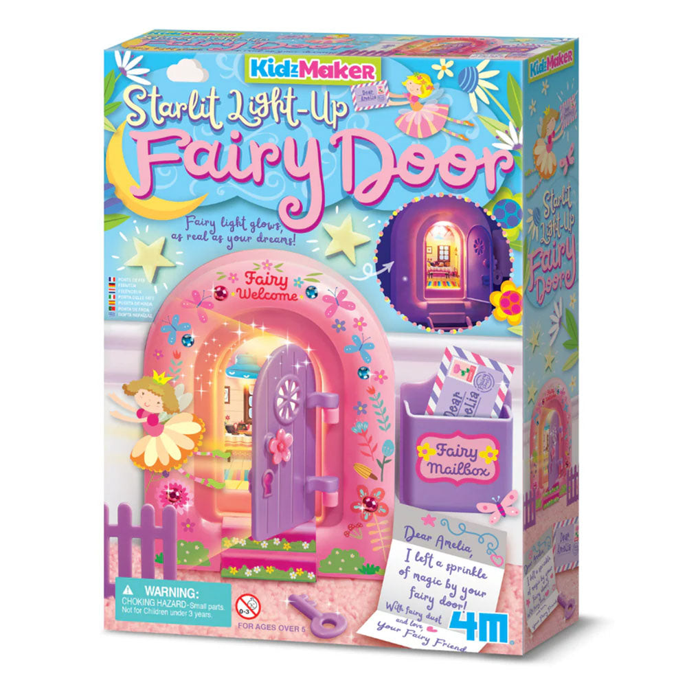 4M KidzMaker Light-Up Fairy Door kit.