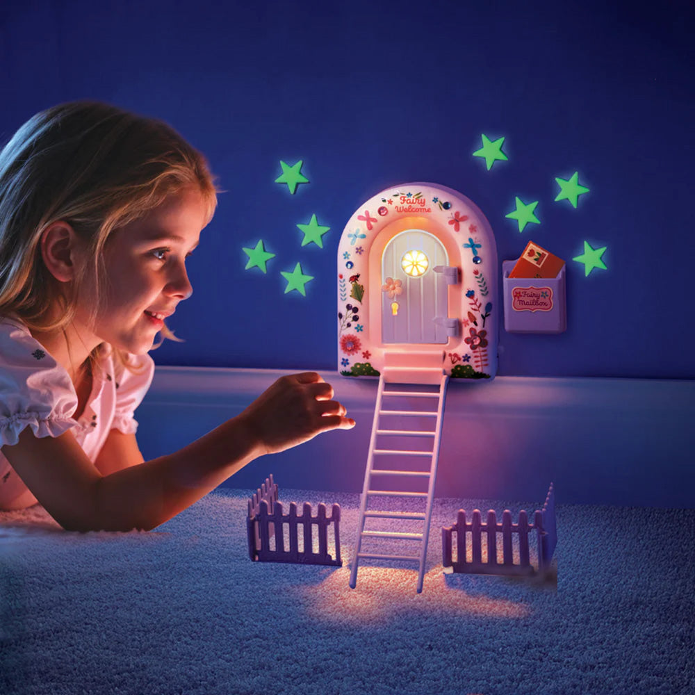 4M KidzMaker Light-Up Fairy Door kit.