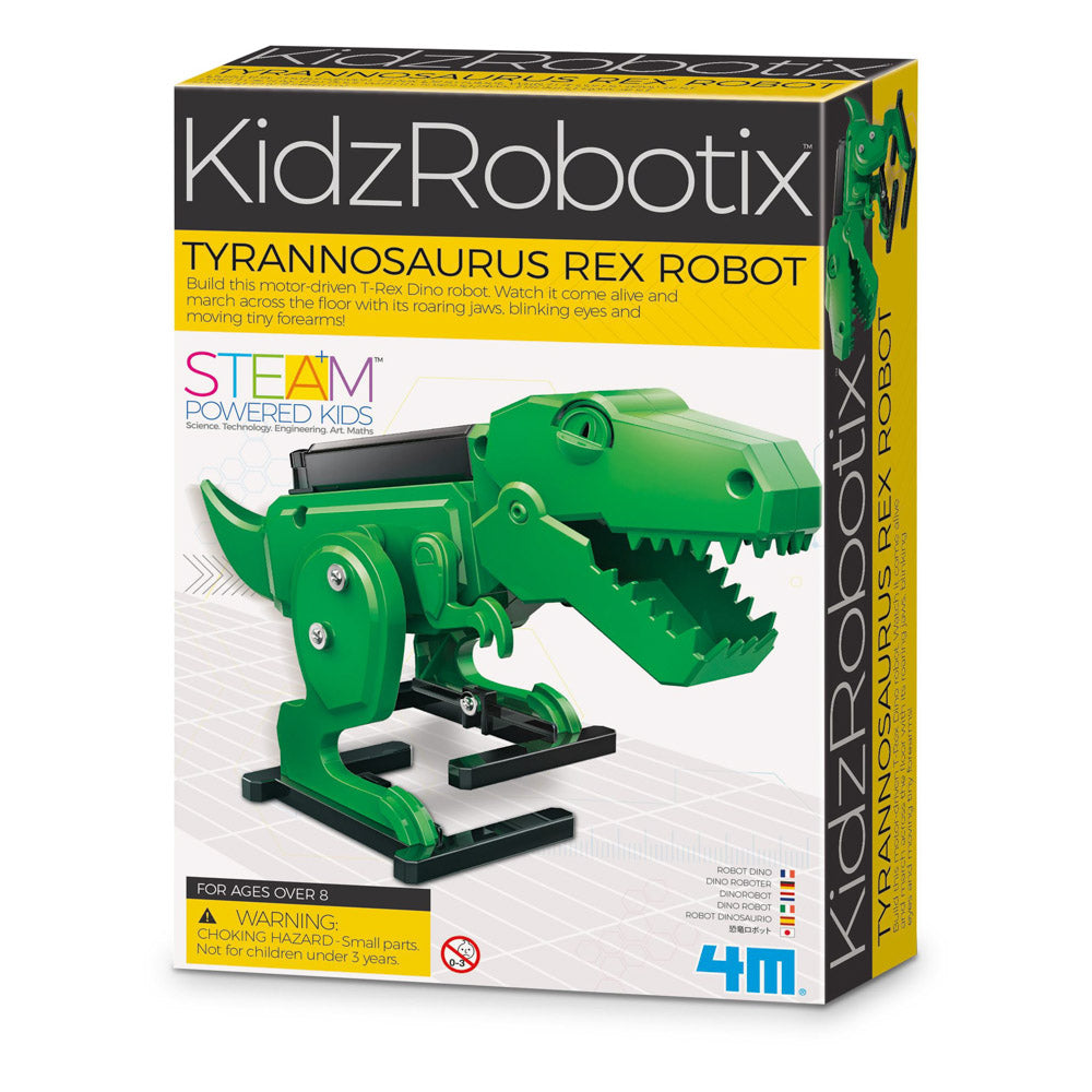 4M KidzRobotix Tyrannosaurus Rex Robot Kit.