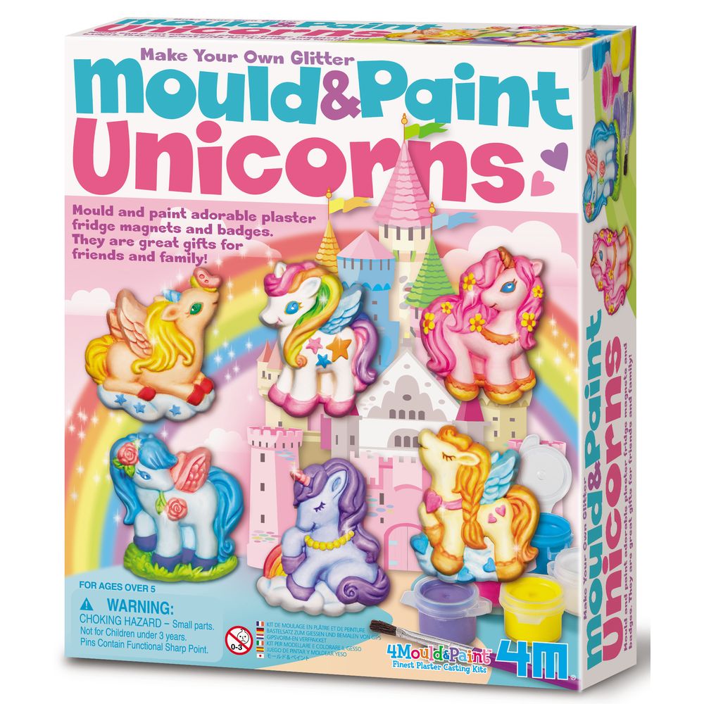 4M Mould & Paint Unicorns