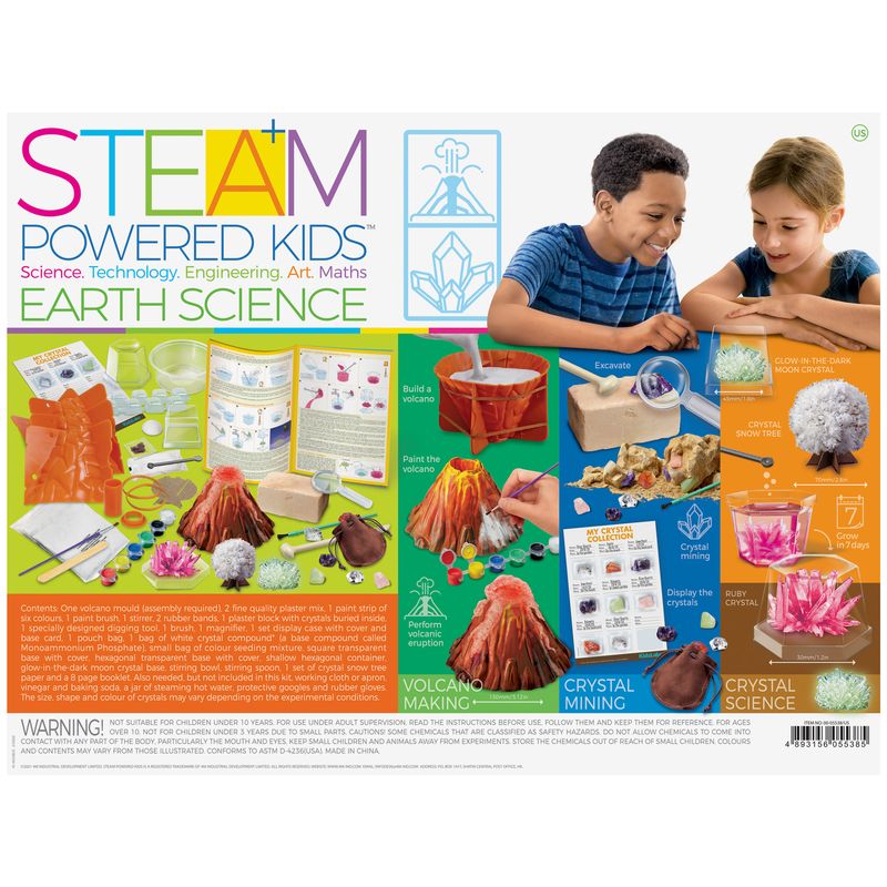 4M Steam Powered Kids Earth Science
