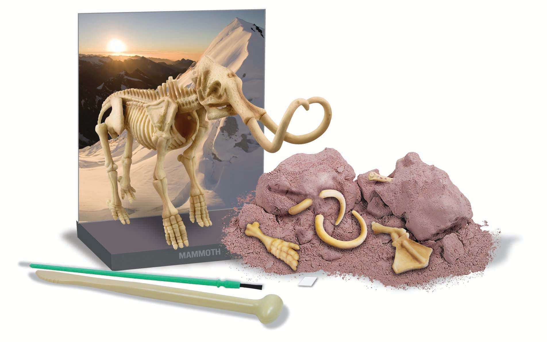 4M KidzLabs Dinosaur Excavation Kit Mammoth