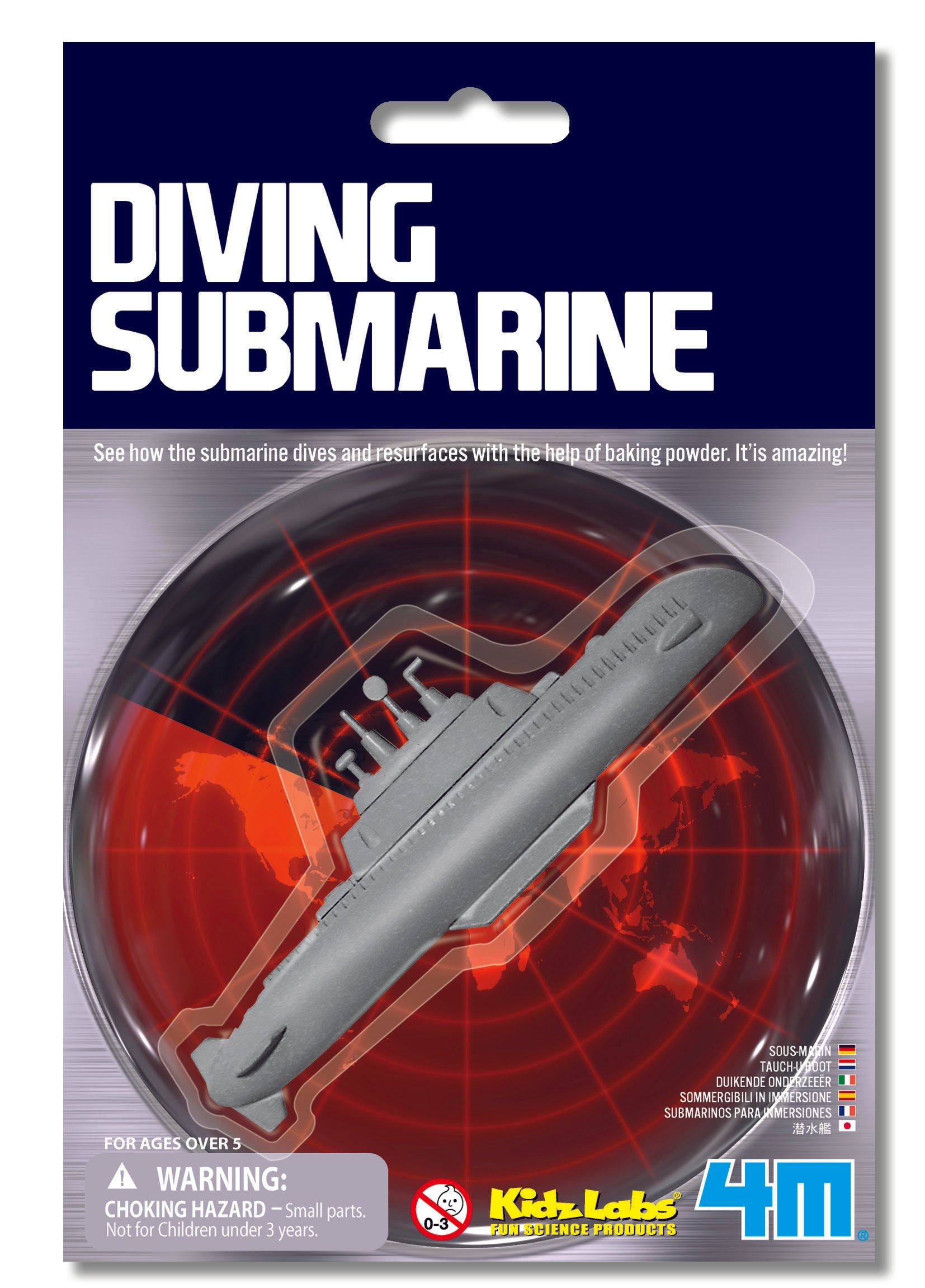 4M KidzLabs Mini Diving Submarine