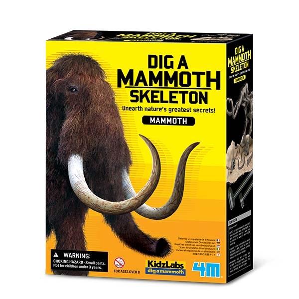 4M KidzLabs Dinosaur Excavation Kit Mammoth