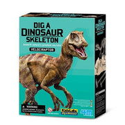 4M KidzLabs Dinosaur Excavation Kit Velociraptor